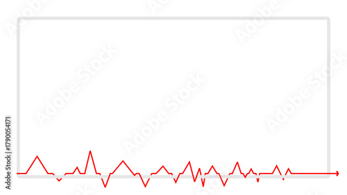 Frame with transparent background and Minimal Signal Detection Over Baseline