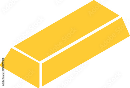 Gold bars icon bullion precious metal finance and wealth symbol vector illustration, black flat style design, investment and treasure on transparent background