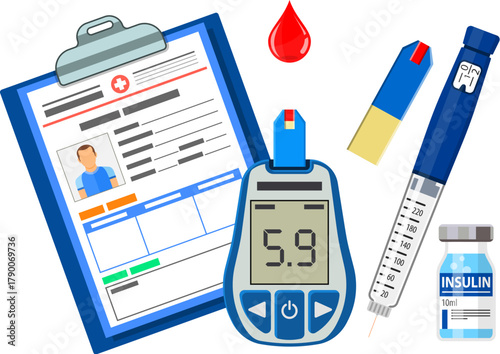 World Diabetes Day Concept