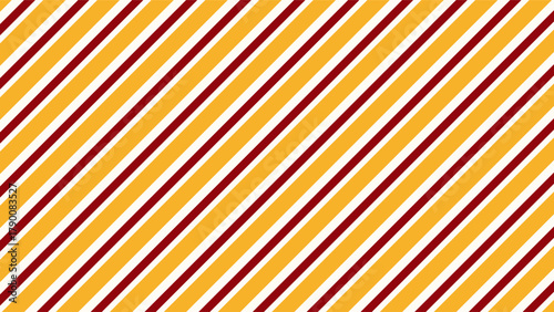 
Gift wrapping paper red and yellow diagonal stripes background, vector illustration