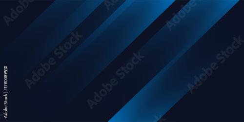 Blue black abstract background geometry shine and layer element vector for presentation design. Suit for business, corporate, institution, party, festive, seminar, and talks