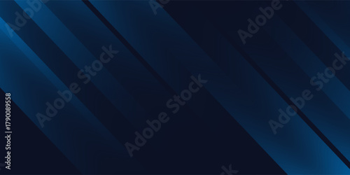 Blue black abstract background geometry shine and layer element vector for presentation design. Suit for business, corporate, institution, party, festive, seminar, and talks