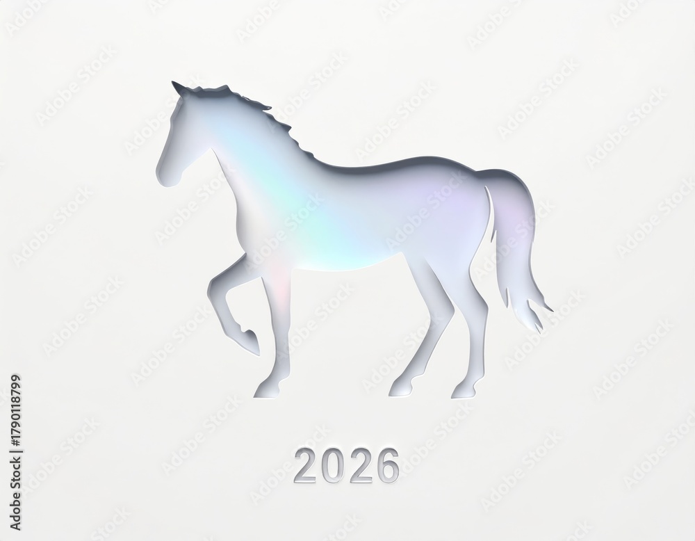 Obraz premium Felices fiestas con tarjetas de Año Nuevo para el año del caballo en el calendario chino