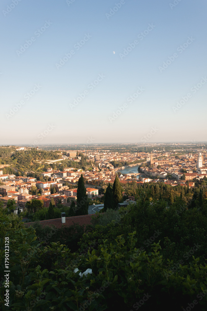 Fototapeta premium Verona do alto