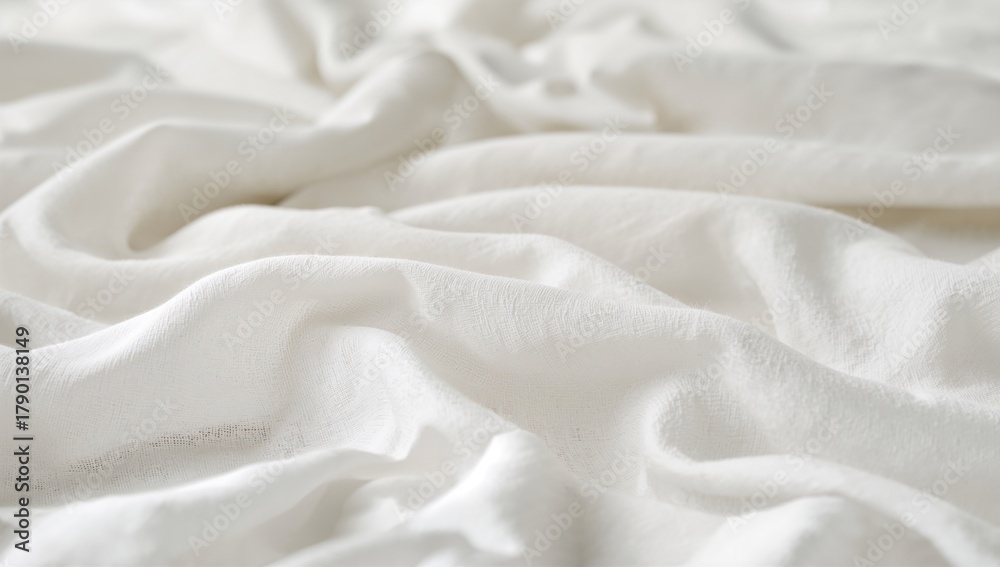 Obraz premium White Fabric Backdrop, suitable for text and layout