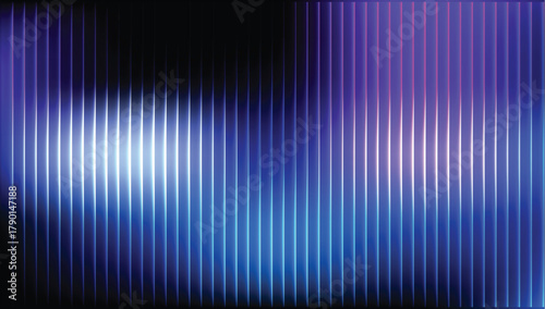 Gradient teal navy ripple texture, luminous glass blur, smooth distortion lines, vertical reeded reflection, futuristic abstract fluid flow.
