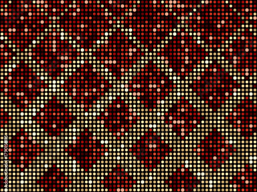 ミラータイル3、ダイヤ柄グラデ、7白金