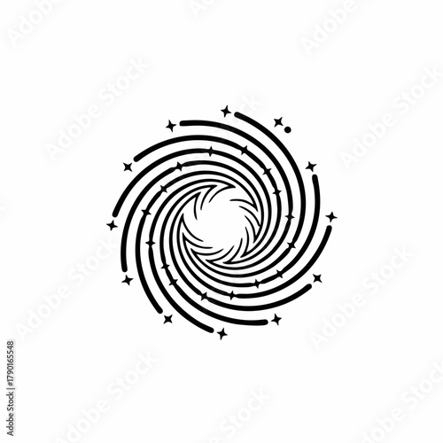 abstract spiral background