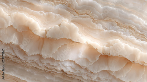 Ethereal flowing layers of translucent alabaster stone texture background