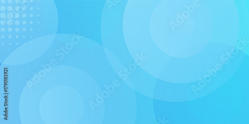 Abstract background, colorful. Blue gradations, circle effect style. Modern background, memphis. Eps 10