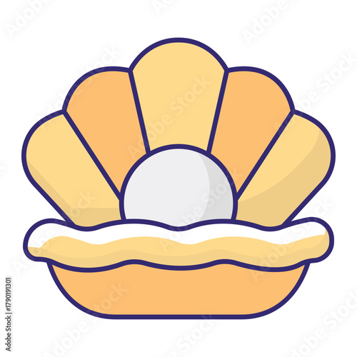 Present gift Vector Icon which can easily modify or edit