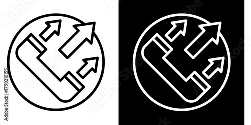 Call Center Icon Set White Style Collection