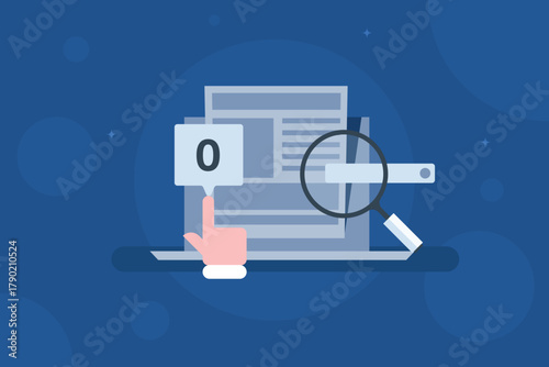User directly getting answers on the search engine result page without visiting external website leading to zero click searches.