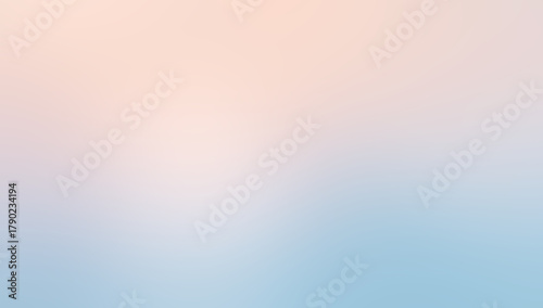 Abstract background soft peach pink to blue gradient abstract background pastel color blur abstract background