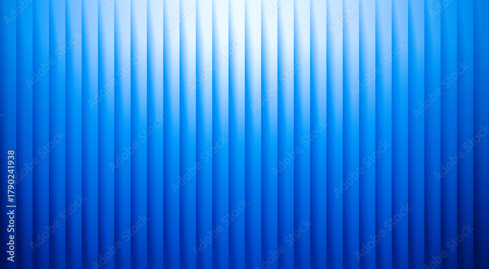 Obraz premium Striking blue lines background with a gradient light effect