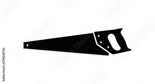 Silhouette of a black pliers tool, depicting the tool's form and design against white background.