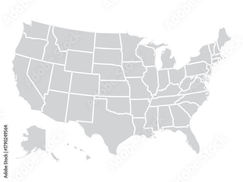 United States Map Outline