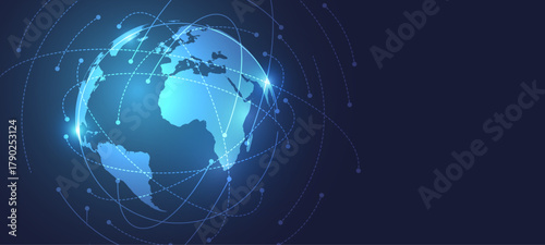 mondo, pianeta, satelliti, comunicazione, telecomunicazioni, informatica, network, condivisione dati