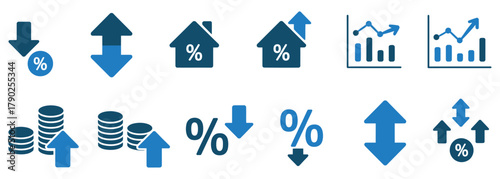 Visualize Business Growth with Dynamic Data Charts and Financial Indicators, illustrating Property Values, Market Trends, Investment Opportunities, and Economic Performance for Financial Success