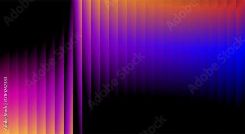Abstract pixelated gradient background with vibrant purple blue and orange hues