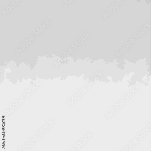 Abstract background with a ripped paper edge effect dividing two shades of gray. A minimalist and modern vector graphic for a subtle and clean design