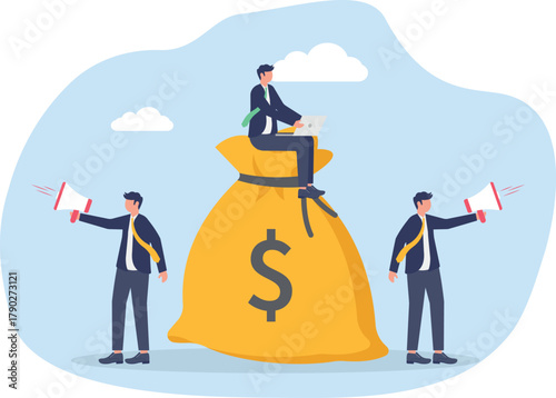 illustration of education in proper business financial management strategies
