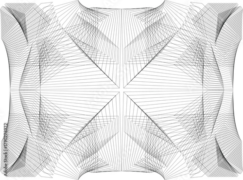 op art modern background, creative dynamic pattern, ector texture