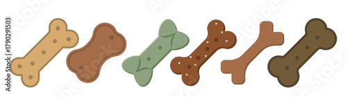dog biscuit vector