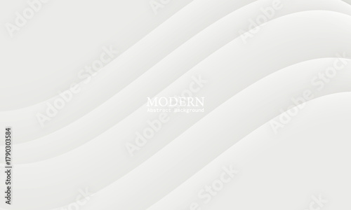 White and gray abstract background. Abstract background smooth fold pattern. suit for bussines,