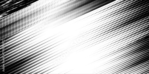 modern.Glitch distorted grunge layer . Noise destroyed texture . Trendy defect error shapes . Overlay grunge texture . Distressed effect .Vector shapes with a halftone dots screen print texture. Eps10