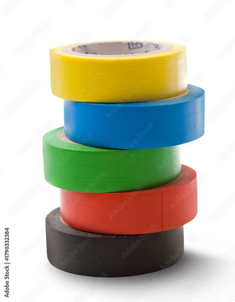 Fototapeta premium Adhesive tape isolated on white