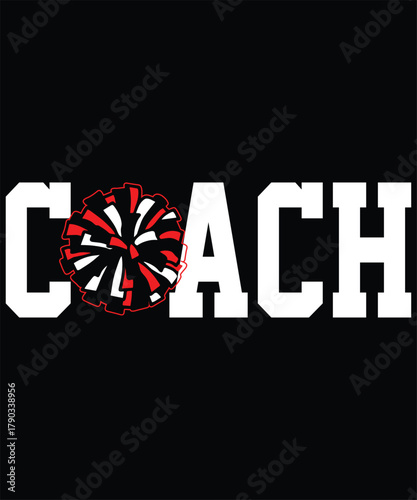 Coach A illustration T-shirt Design
