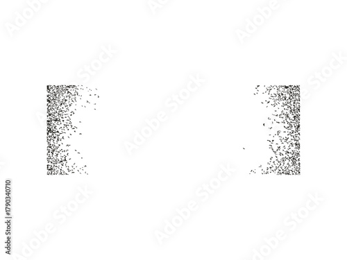 Two textured rectangles create a simple yet intriguing visual, suitable for abstract designs and minimalist compositions