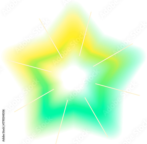 Aura Gradient Star