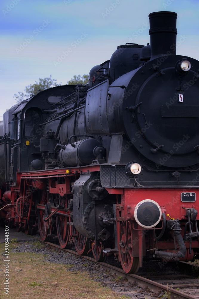 Naklejka premium Dampflokomotive