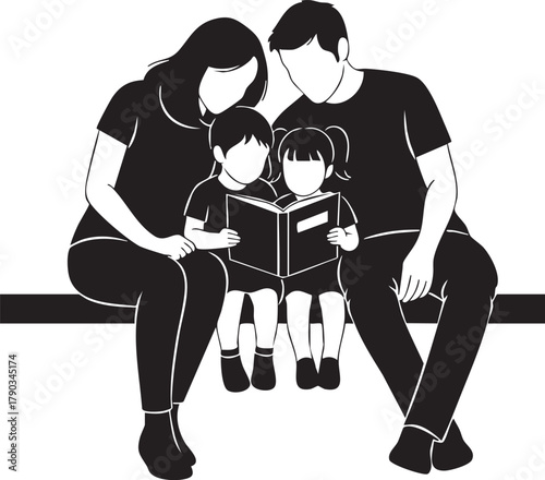 Man and woman couple silhouette illustration of people dancing salsa holding body in romance and love