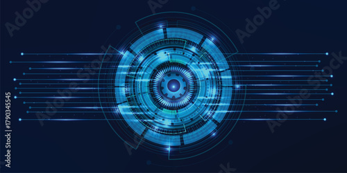 Abstract technology background. Digital innovation concept for your design