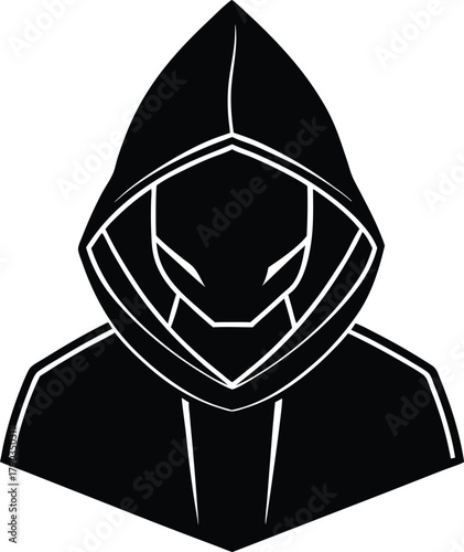 silhouette of a hacker