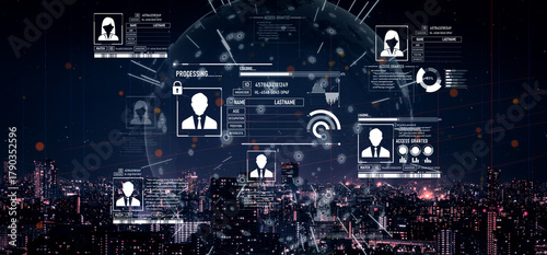 Fotografia ID security ensures personal data protection with secure login systems, digital identity safeguards, and privacy best practices to prevent identity theft online