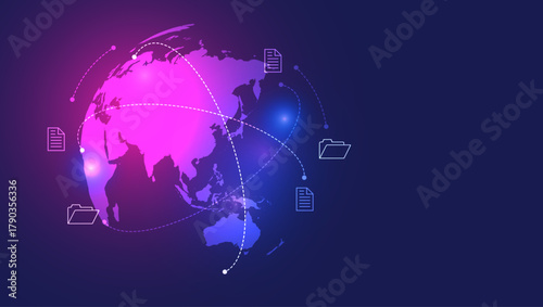 mondo, pianeta, satelliti, comunicazione, telecomunicazioni, informatica, network, condivisione dati, asia, cina