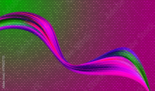 Abstract motion wave background