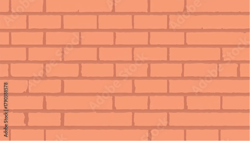 Brick wall background. Brick wall texture for urban interiors, vintage design, and exterior decor. 