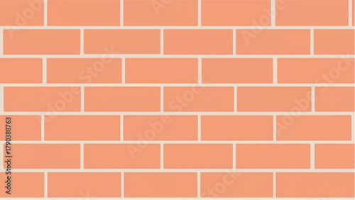 Brick wall background. Brick wall texture for urban interiors, vintage design, and exterior decor. 