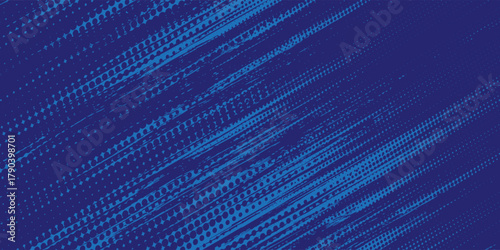 Halftone dots red and blue color pattern gradient grunge texture background. Dot pop art comic sport style vector illustration. grunge vector dots . eps 10