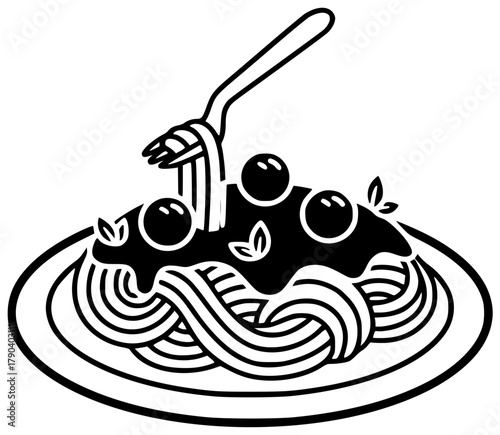 bowl illustration meal silhouette lunch logo cuisine icon food outline delicious noodle dinner asian chinese restaurant japanese soup cooking shape adults vector graphic background