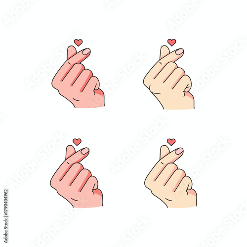 K-Pop Finger Heart Emoji: A Symbol of Love and Affection in Korean Pop Culture