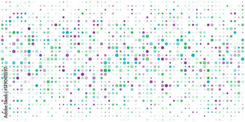 White modern background with colorful geometric pattern abstract modern simple design