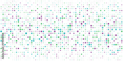 White modern background with colorful geometric pattern abstract modern simple