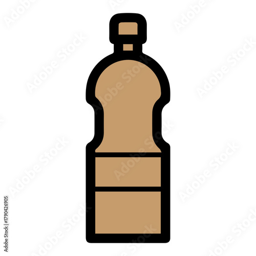 Cooking oil bottle icon