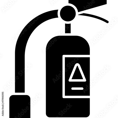Fire Extinguisher Icon Vector Element